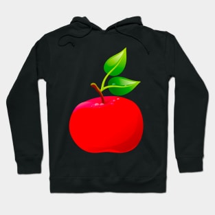 Red apple Hoodie